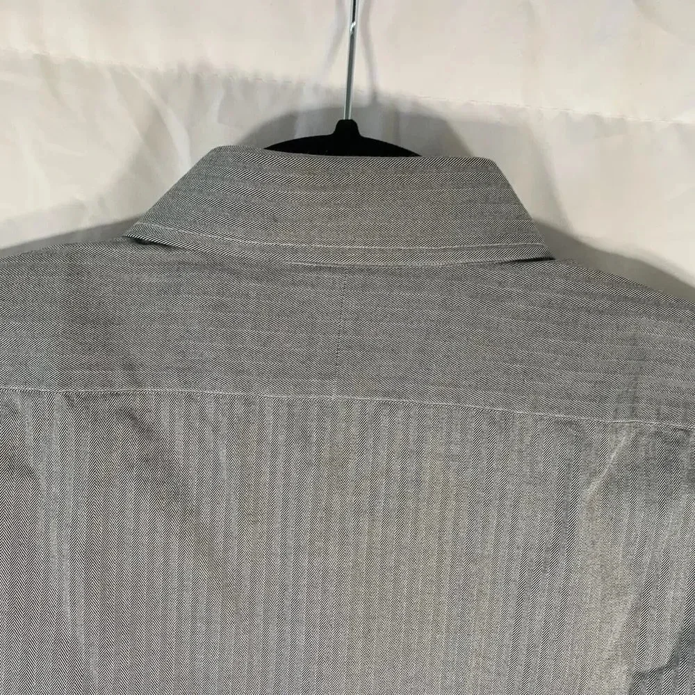 Polo Ralph Lauren Dress Shirt Men's 16.5 34 35 Grey Long Sleeve Button Down